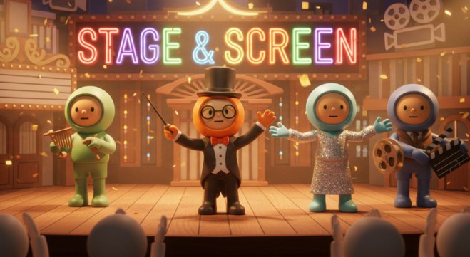 Avatar musicale AI - scena Stage & Screen
