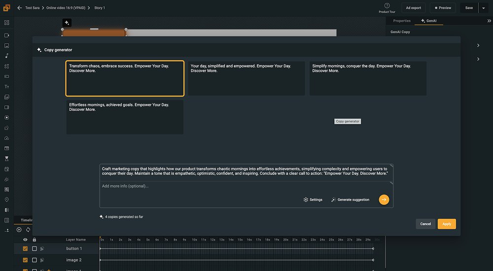 Copy Generator